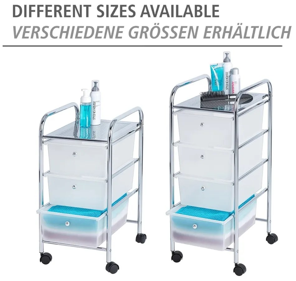 Raft mobil pentru baie, 4 compartimente, Wenko Messina