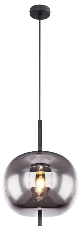 Pendul design modern BLACKY fumuriu 15345H1 GL