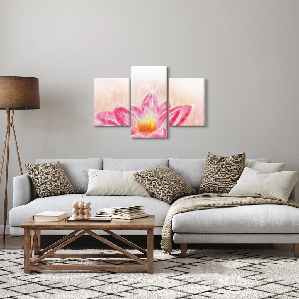 Tablou - Floare de lotus (90x60 cm)