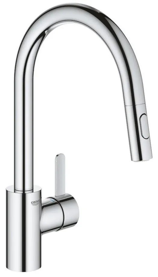 GROHE 31481001 - Baterie pentru chiuvetă EUROSMART COSMOPOLITAN, crom lucios