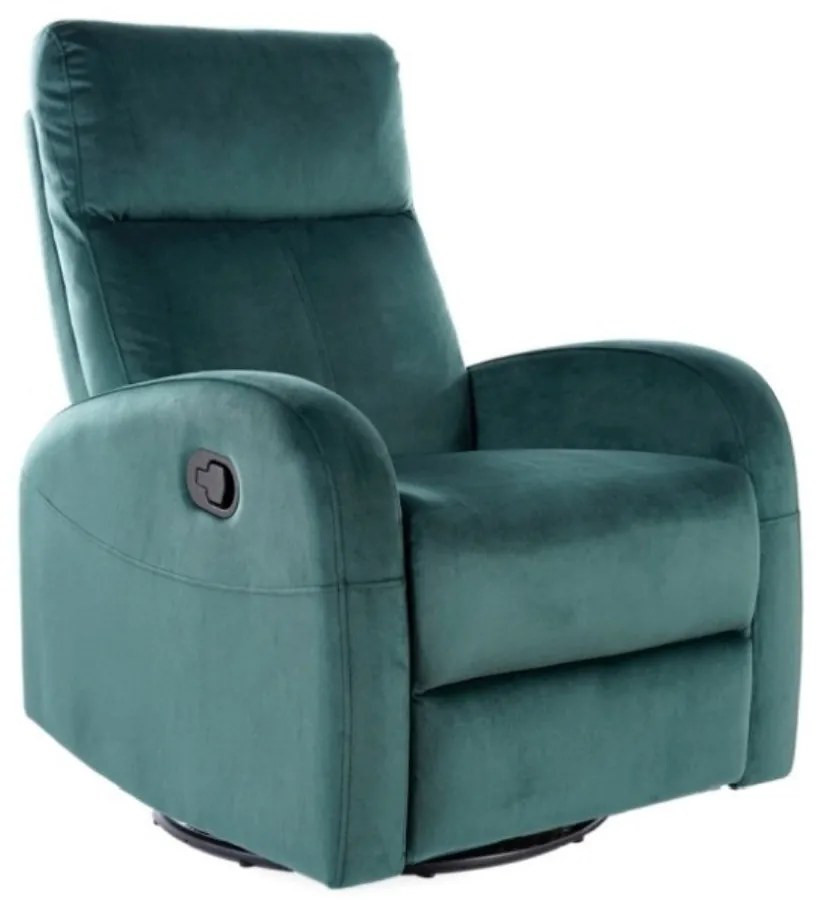 Scaun rabatabil Olimp Velvet, verde