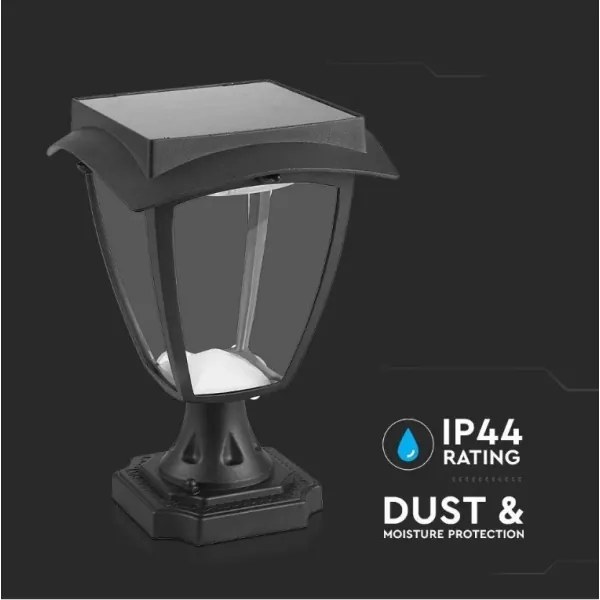 Lampă solară LED 2W 3,7V 3000/6000K IP65 2200 mAh