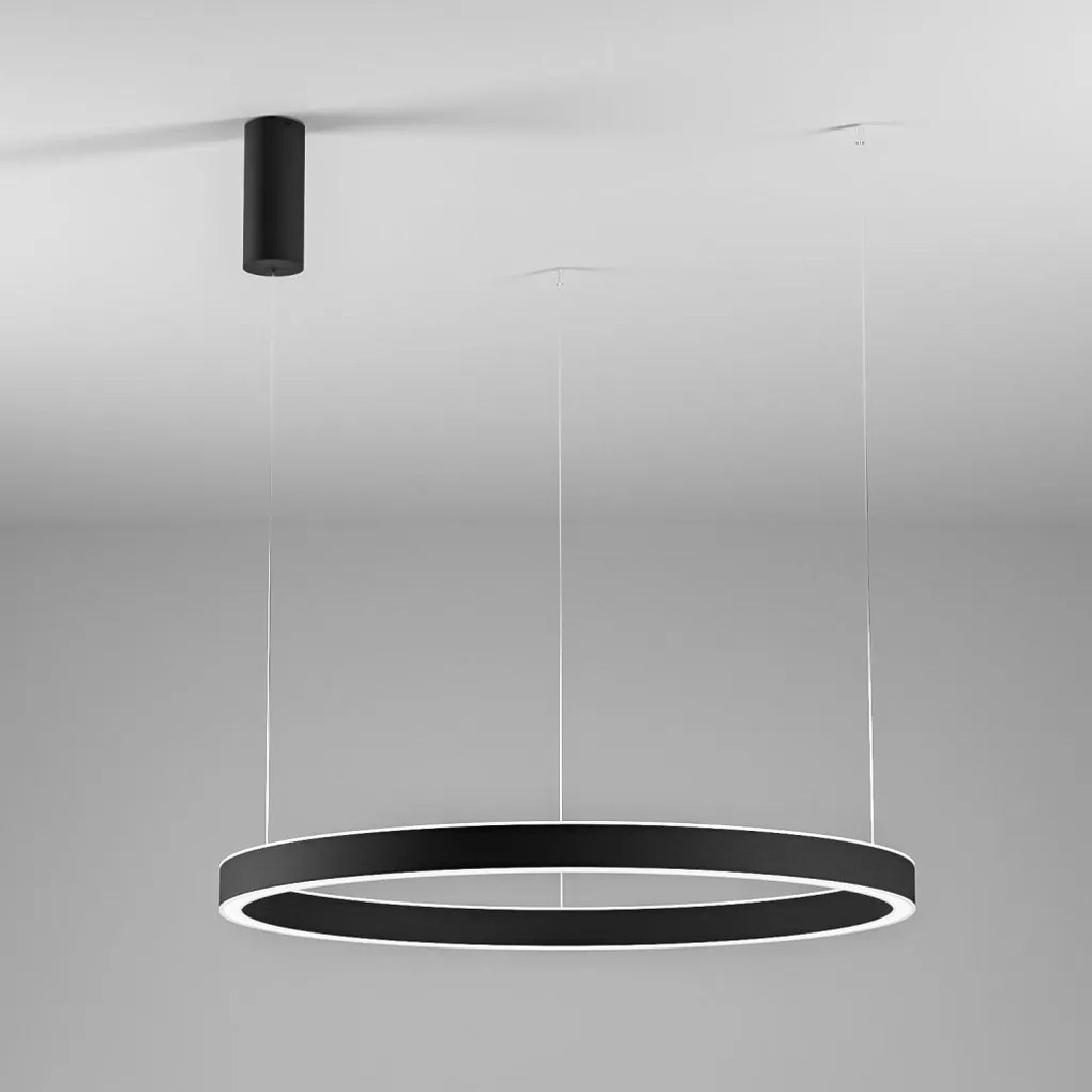 Lustra LED circulara diametru 96,6cm CRISEIDE, alb, negru sau auriu