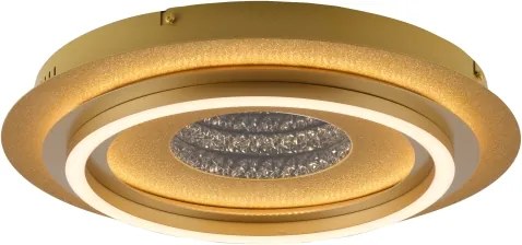 JUST LIGHT. 15089-60 - Plafonieră LED CICHIO LED/36W/230V aurie