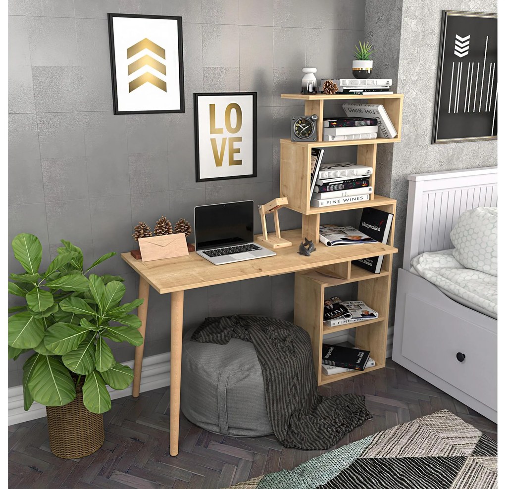 Masă PC Veratum (Stejar) . 1102634
