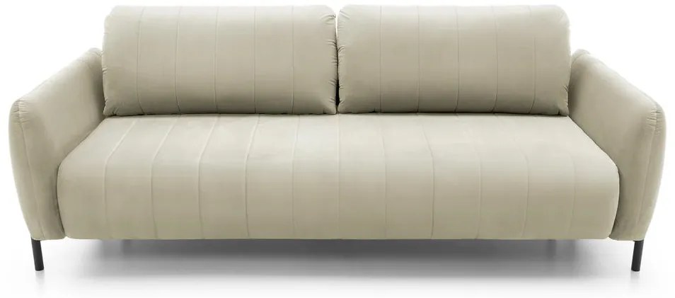 Canapea trei locuri Newbie (crem + negru). 1099246
