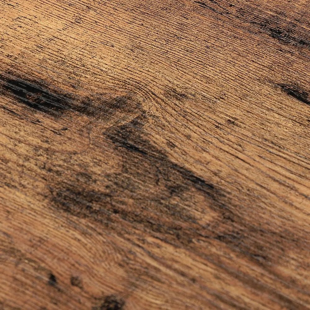 Vasagle Bancă pentru hol cu spațiu pentru pantofi INDY, 73x30x45cm, maro/negru