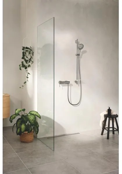 GROHE 26574DC0 - Duș de mână RAINSHOWER SMARTACTIVE, diametru 130 mm, oțel inoxidabil