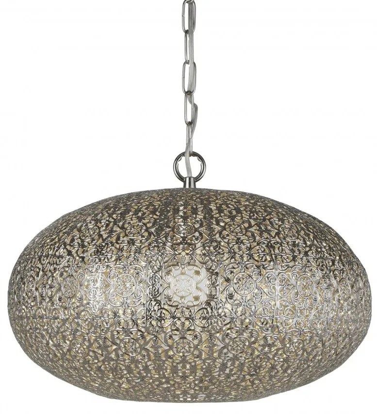 Lustra / Pendul design rustic Moroccan nickel 2672SS SRT