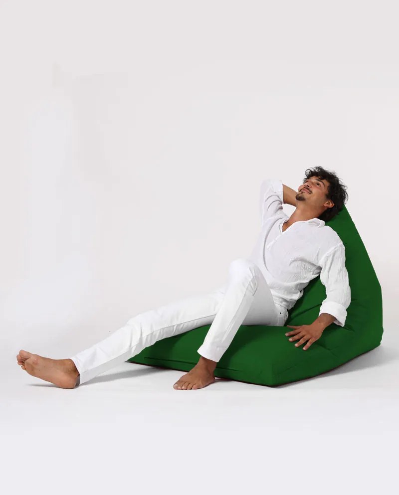 Fotoliu puf pentru grădină Pyramid Big Bed Pouf - Green