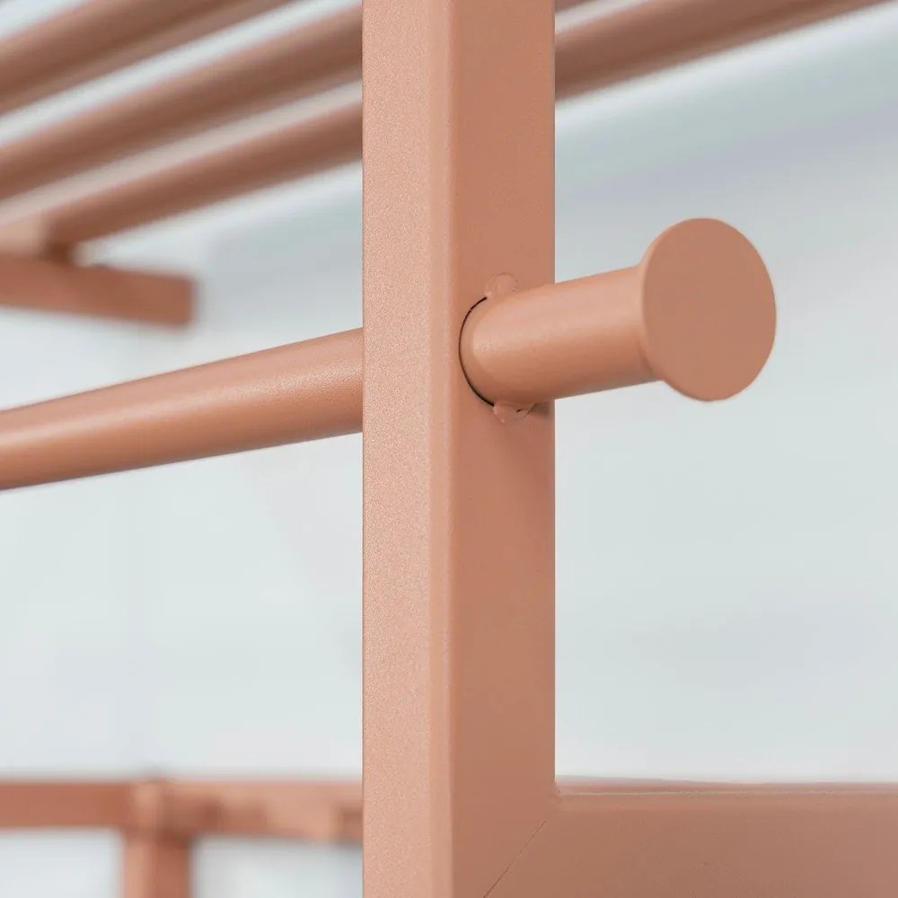 Cuier de perete somon cu raft din metal 76 cm Rizzoli – Spinder Design