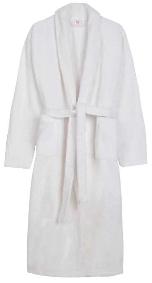 Halat alb XS/S din bumbac Terry – HIP