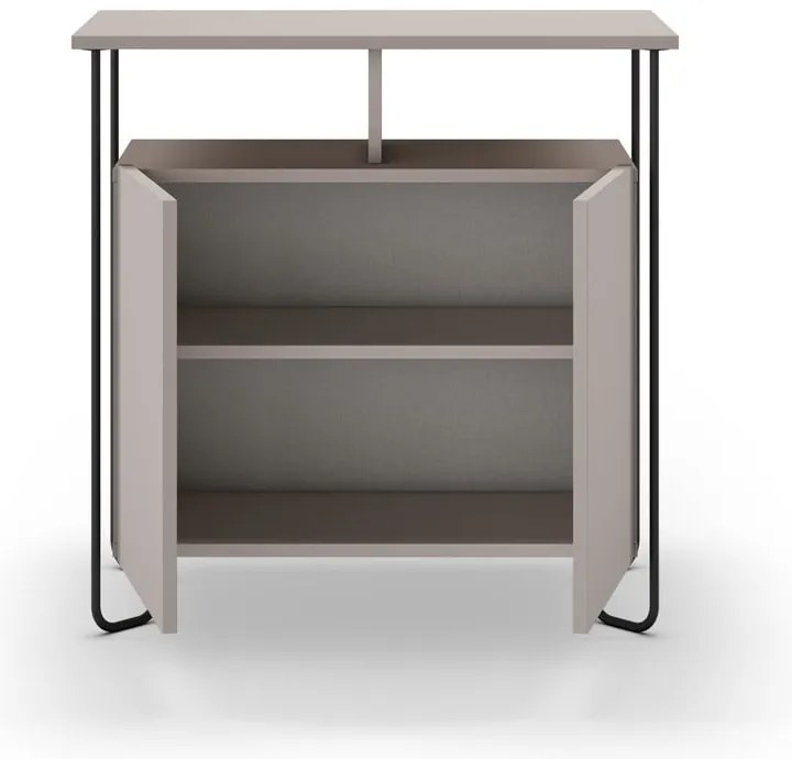 Dulap gri/bej 80x80 cm Dilly – Marckeric