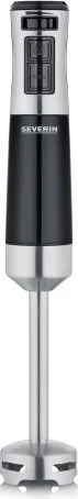 Severin SM 3772 - Blender de mână cu accesorii, 600 W/230 V, inox/negru
