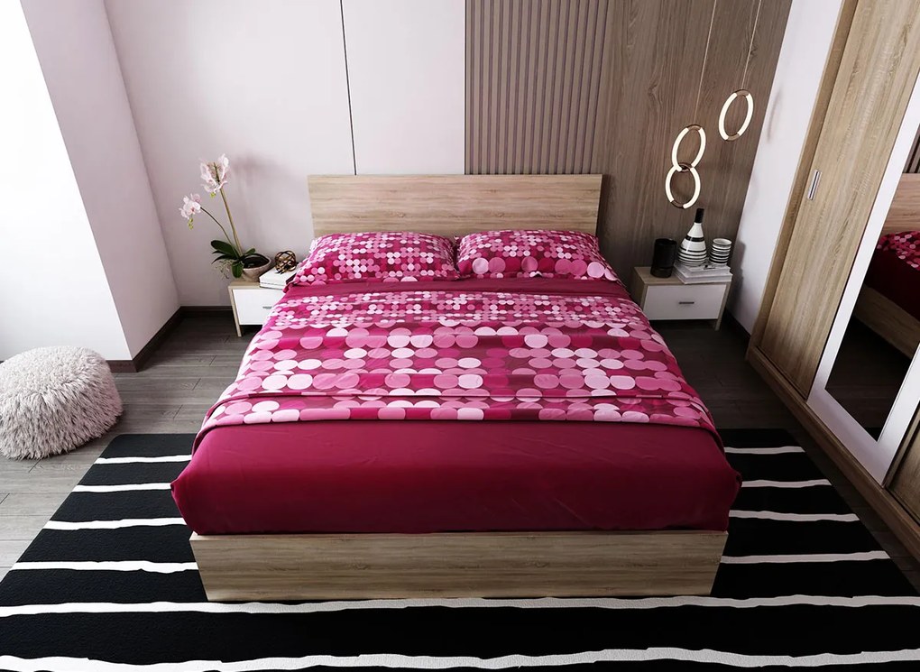 Oferta Set Dormitor Bingo Netapitat - 4 piese