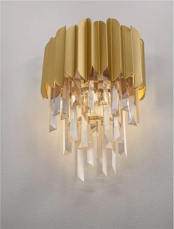 Aplica de perete stil elegant MAGNOLIA aurie