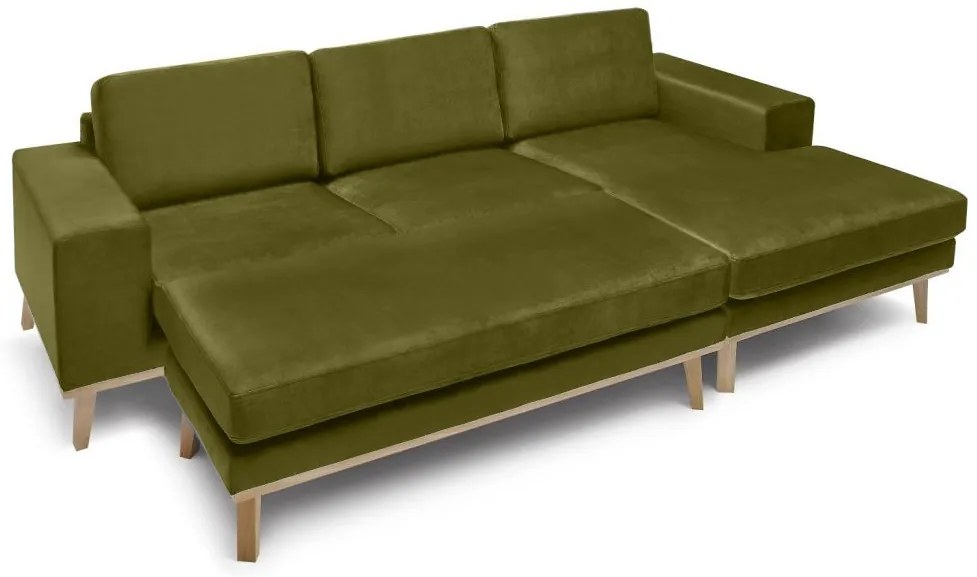 Coltar Culoare Verde, MOON Varianta de canapea: Colt Stanga