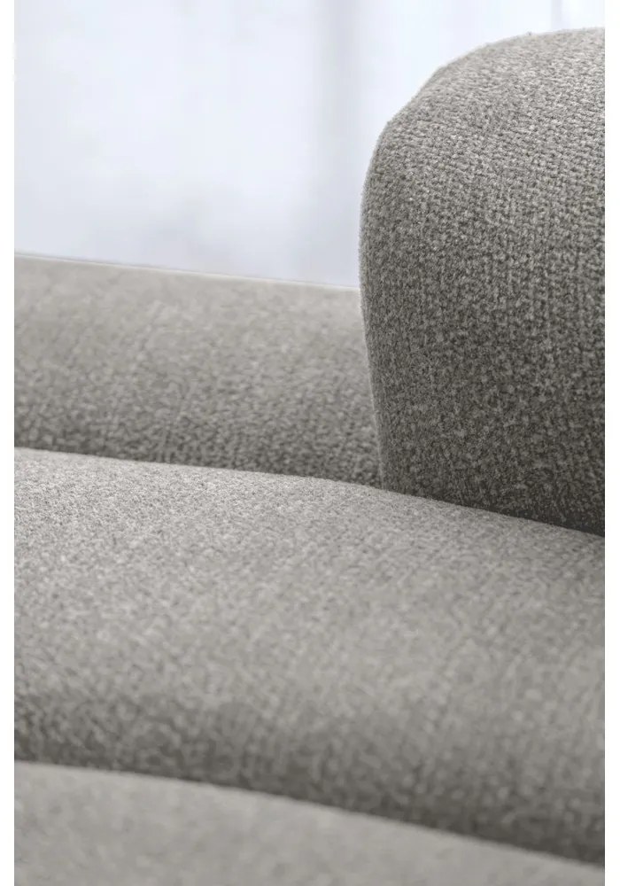 Colțar gri deschis (cu colț pe partea stângă/cu șezlong) Shell – Miuform