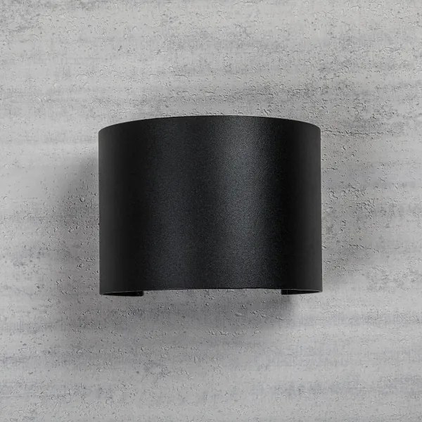 Rabalux 77218 - LED aplică de perete pentru exterior VIRNA 5W/230V 2700/4000/6500K IP54 neagră