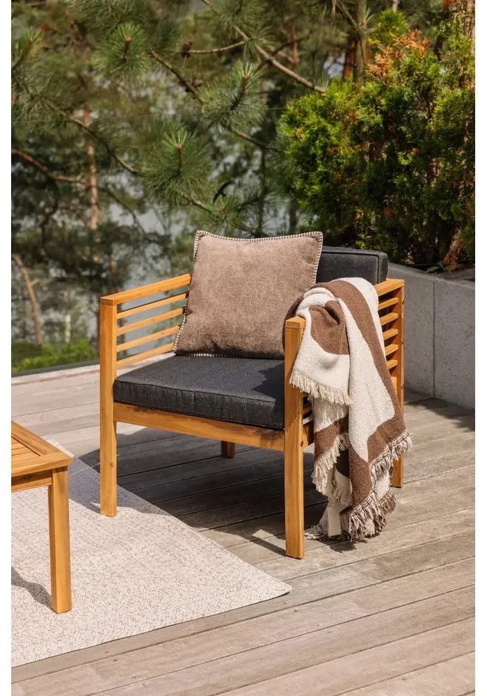 Covor alb/bej rotund de exterior ø 150 cm - NORTHRUGS