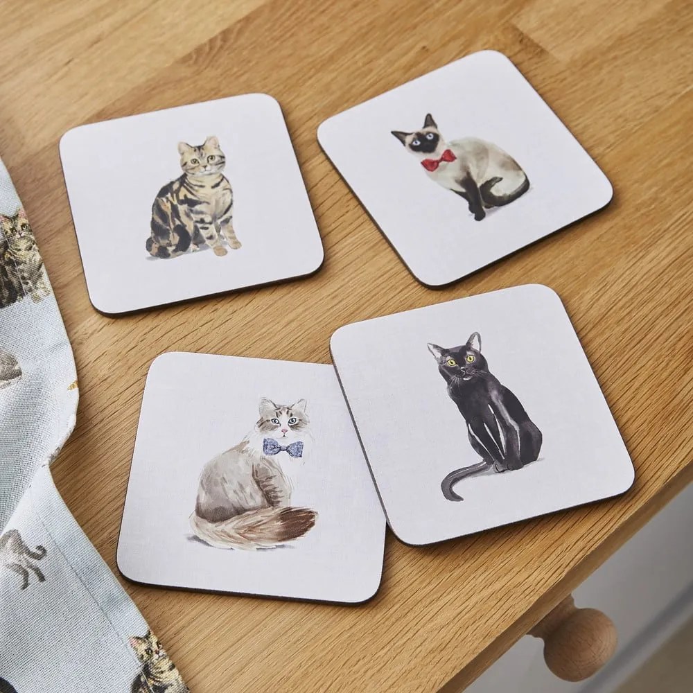 Set de textile pentru bucătărie 13 buc. Curious Cats – Cooksmart ®