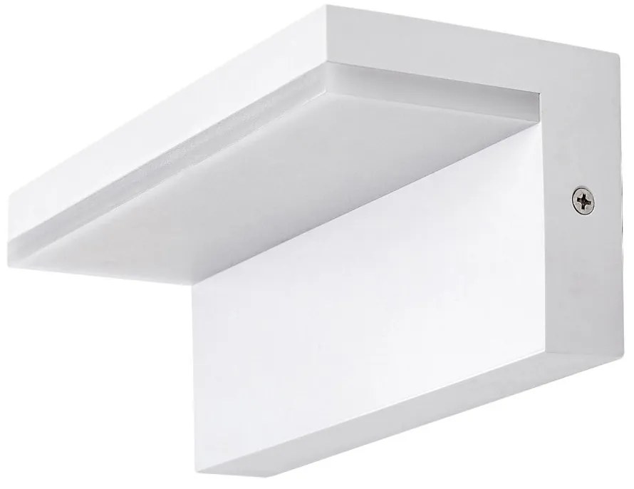 Aplica LED de perete pentru exterior IP54 Zaragoza alb