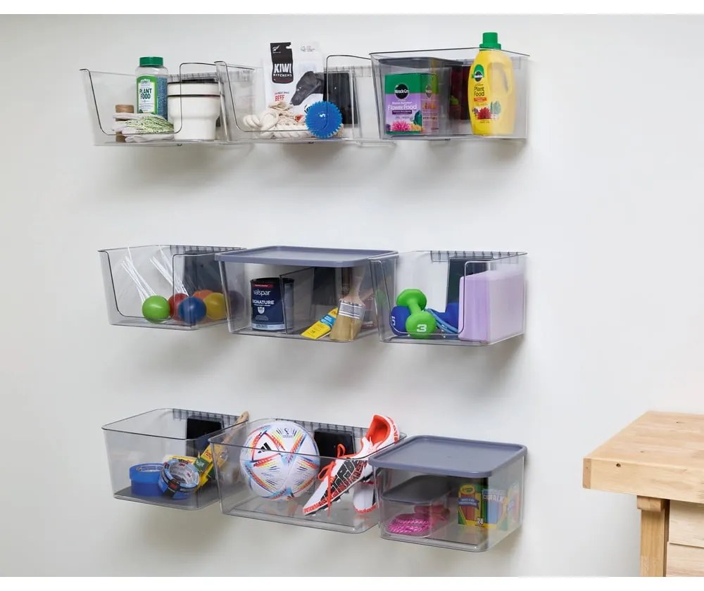 Cutie de depozitare de perete din plastic reciclat iD Wallspace - iDesign