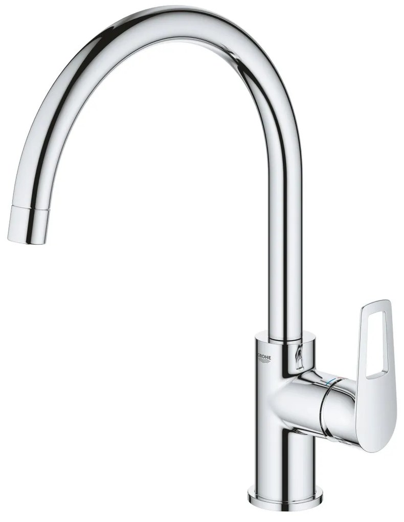 Grohe Bauloop baterie bucatarie pe picior StarLight Chrome 31368001