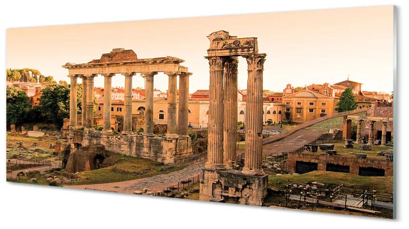 Tablouri acrilice Roma Forumul Roman Sunrise