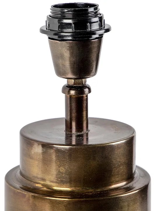 Lampă de masă Art Deco bronz fără abajur - Bruut
