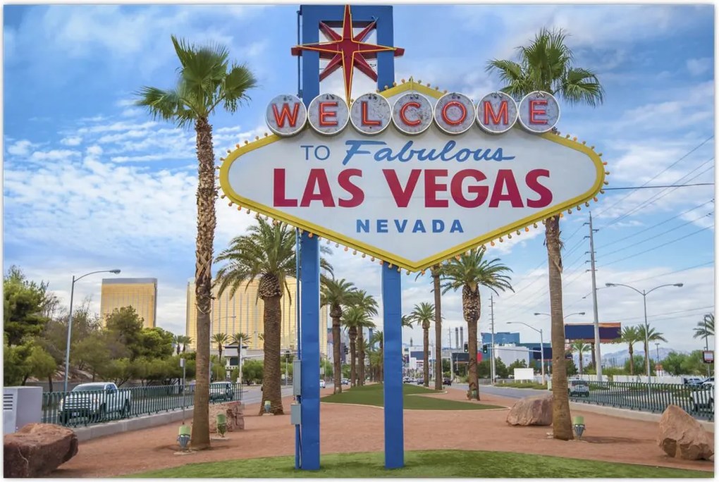 Tablou - Las Vegas (90x60 cm)