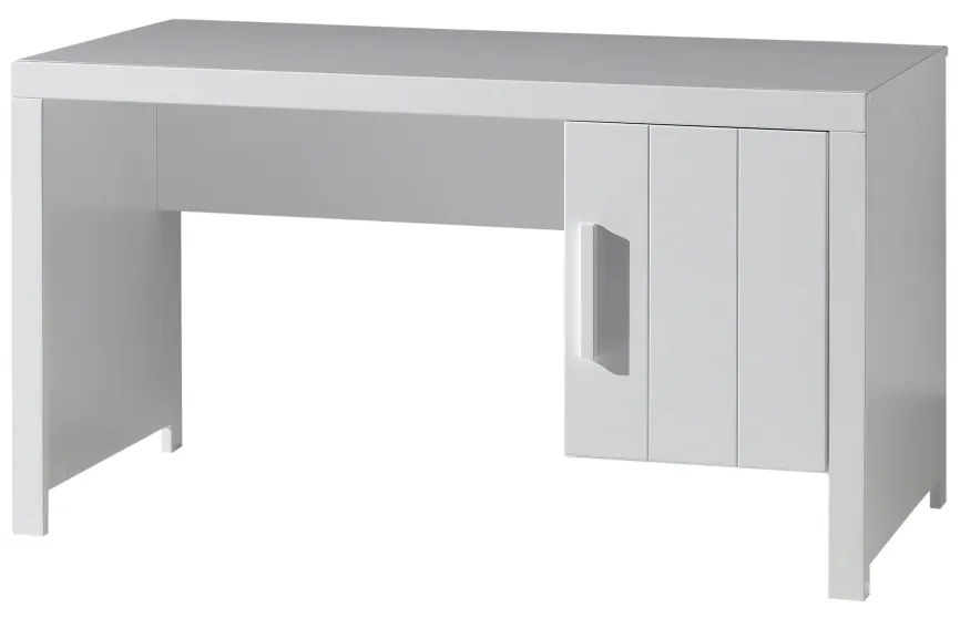 Set Mobilier Cameră Copii ERIK: Birou și Bibliotecă, Alb – Vipack