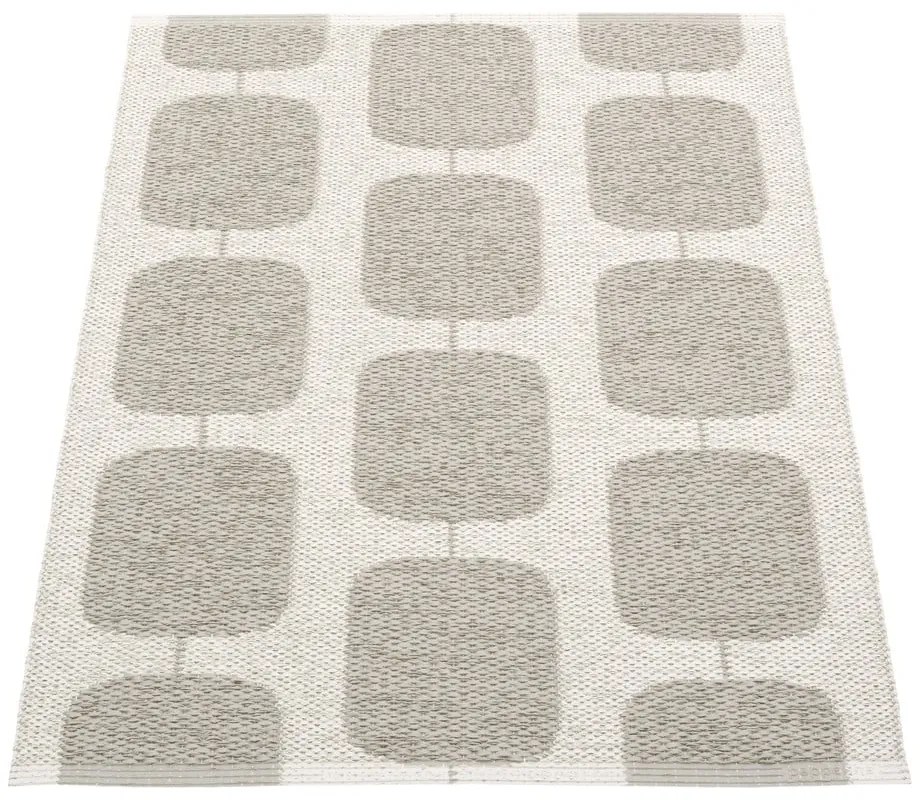 Covor pentru exterior și interior bej 70x100 cm Sten Warm Grey – Pappelina