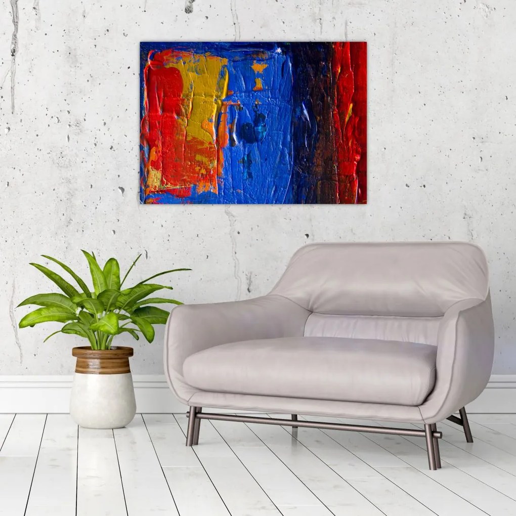 Tabloul cu culorile pentru artiști (70x50 cm)