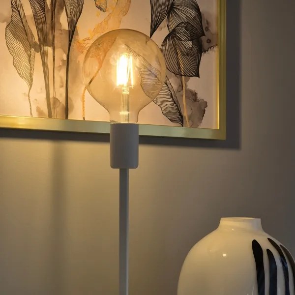 Lampă de masă ASTRID 1xE27/60W/230V alb