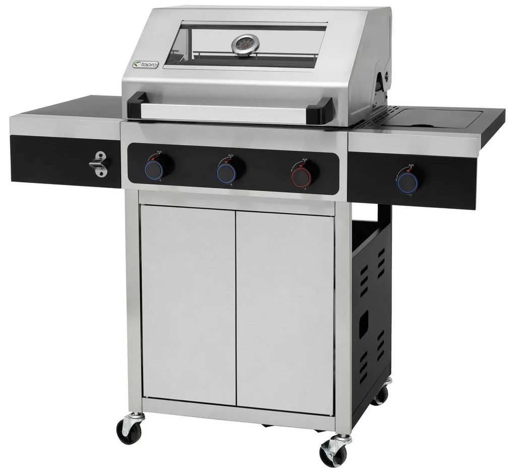 Tepro 3314 Keansburg 3 Ediție specială grill pegaz, 3 arzătoare, 128 x 62 x 118 cm