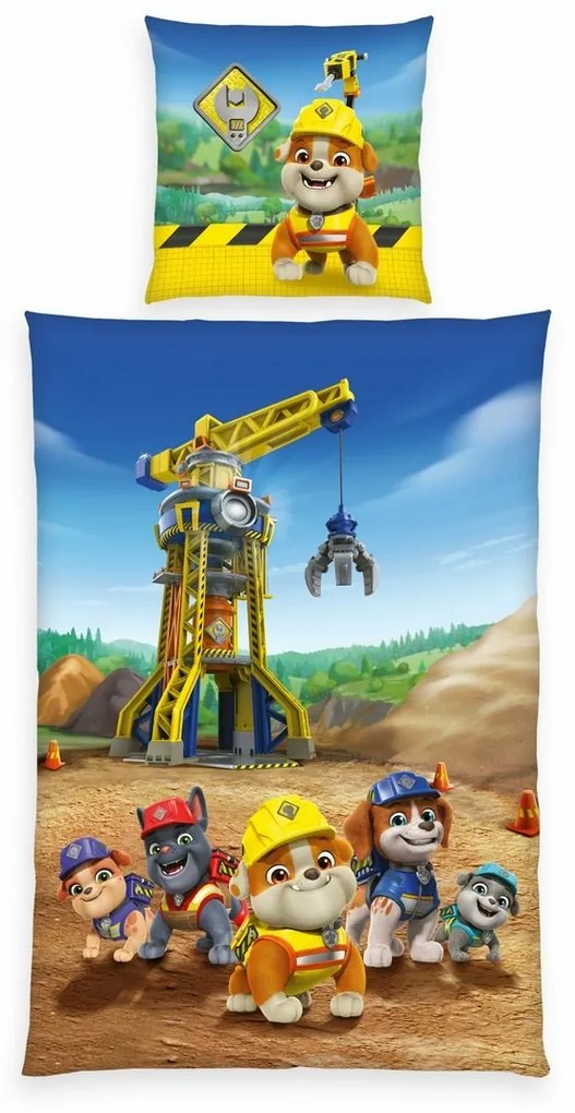 Lenjerie de pat din bumbac Herding Rubble Crew,135 x 200 cm, 80 x 80 cm