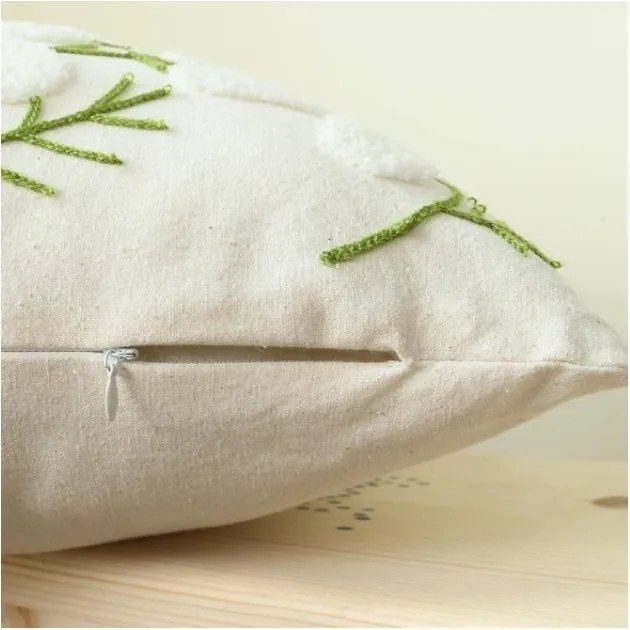 Husa de perna CHAMOMILE 45x45 cm, bej