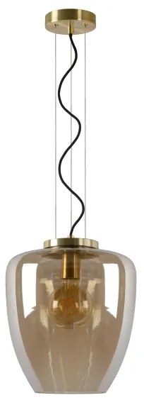 Lustră pe cablu FLORIEN 1xE27/60W/230V aurie Lucide 30473/28/62