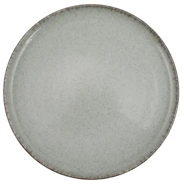 Set de veselă, 18 piese, din porțelan, verde