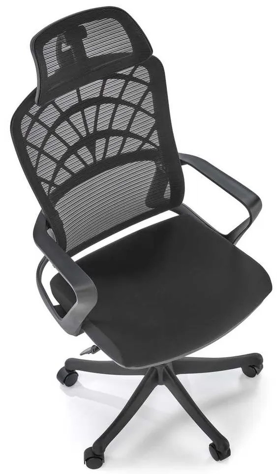Scaun de birou Fidato, negru