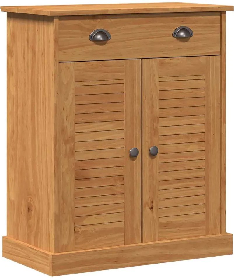 vidaXL Dulap de Baie cu raft VIGO Maro și Maro Miere 68 x 34 x 80 cm