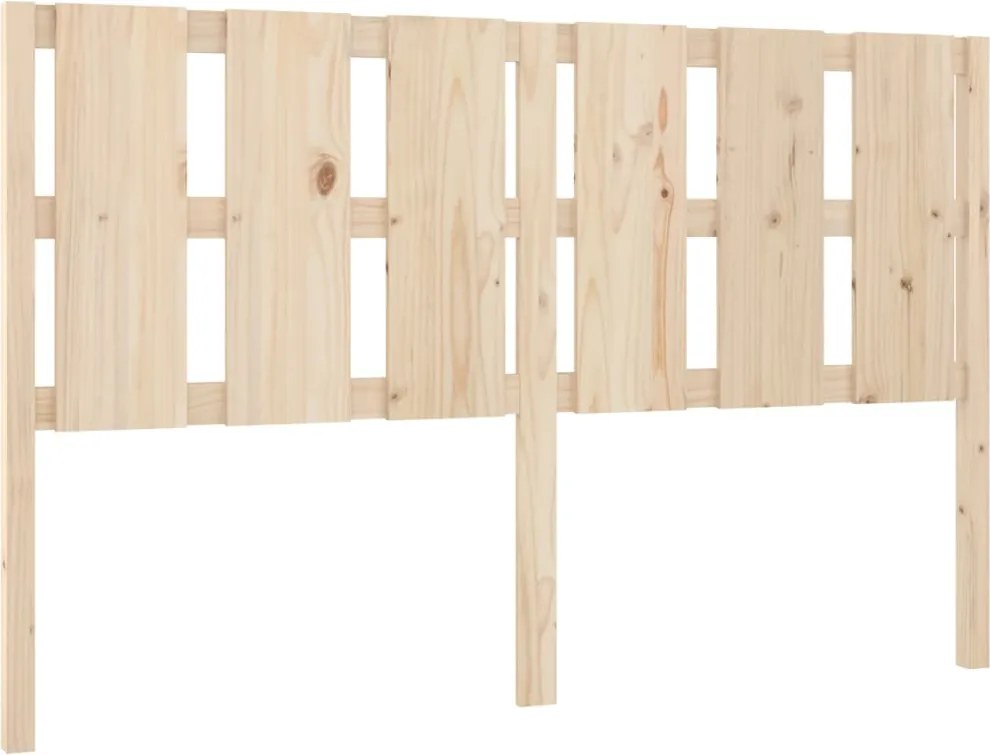 vidaXL Tăblie de pat, 155,5x4x100 cm, lemn masiv de pin