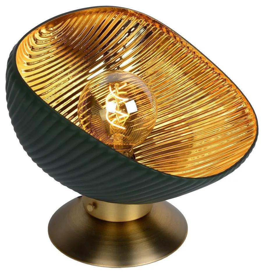 Lampă de masă EXTRAVAGANZA GOBLETT 1xE27/40W/230V verde/bronz Lucide 03526/01/33