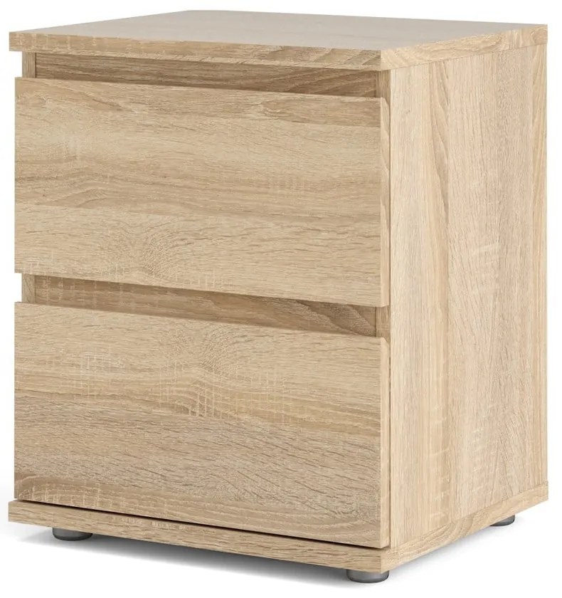 Noptieră cu aspect de lemn de stejar Tvilum Nova