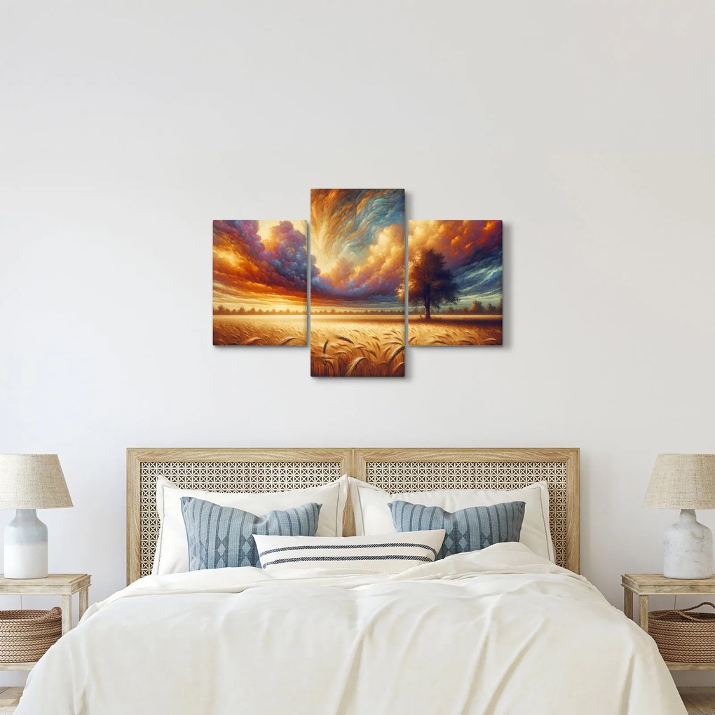 Tablou – Arbore pe câmp (90x60 cm)