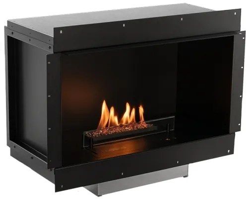 Șemineu BIO încorporat Planika Senso Fireplace BEV 56,2x75 cm 2,5kW + telecomandă