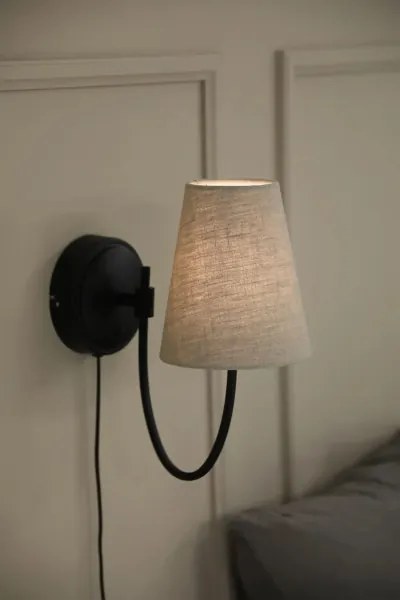 Markslöjd 108907 - Lampă de perete AMAR 1xE14/40W/230V in/negru