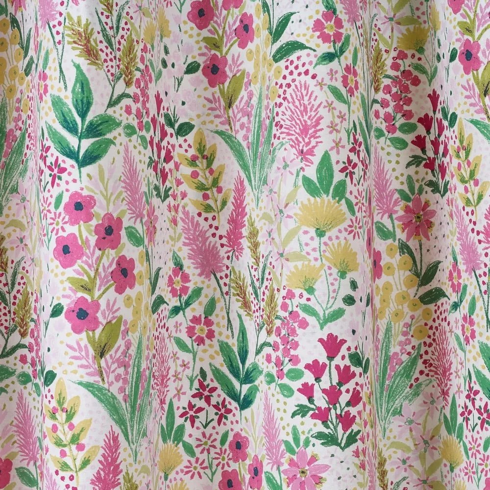Draperii roz 2 buc. 168x229 cm Tilly Floral – Catherine Lansfield