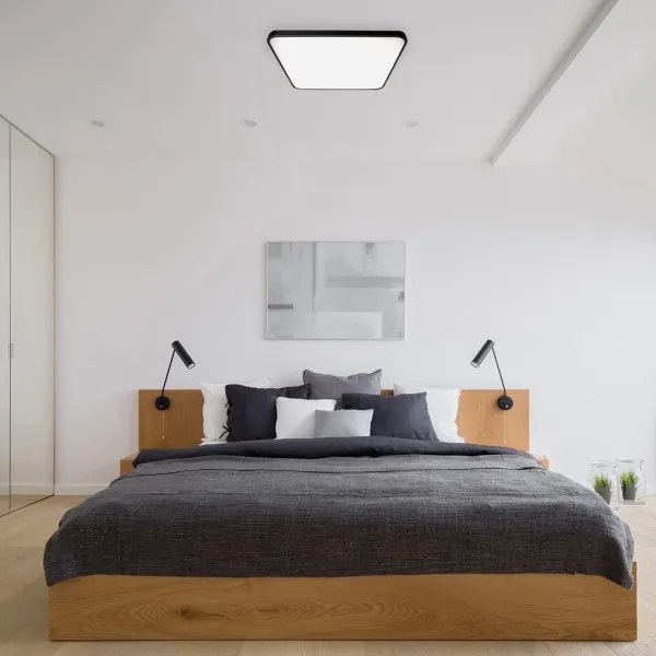 Plafonieră LED FABIO LED/23W/230V neagră